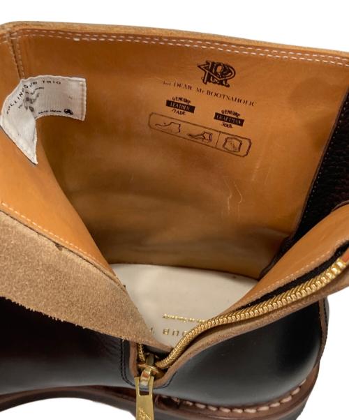 ROLLING DUB TRIO（ローリングダブトリオ）ROLLING DUB TRIO (ローリングダブトリオ) CASPERサイドジップブーツ ブラック サイズ:9の古着・服飾アイテム