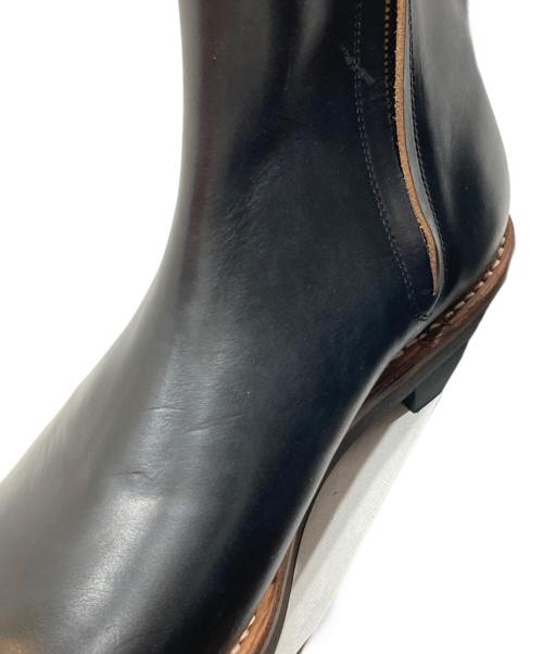 ROLLING DUB TRIO（ローリングダブトリオ）ROLLING DUB TRIO (ローリングダブトリオ) CASPERサイドジップブーツ ブラック サイズ:9の古着・服飾アイテム