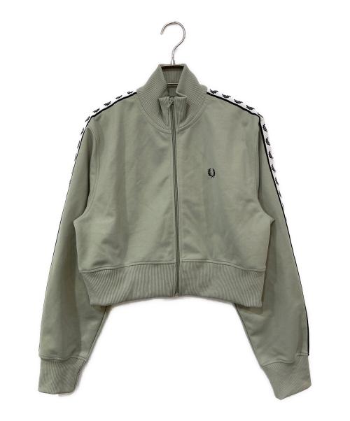 FRED PERRY（フレッドペリー）FRED PERRY (フレッドペリー) トラックジャケット グリーン サイズ:UK 10の古着・服飾アイテム