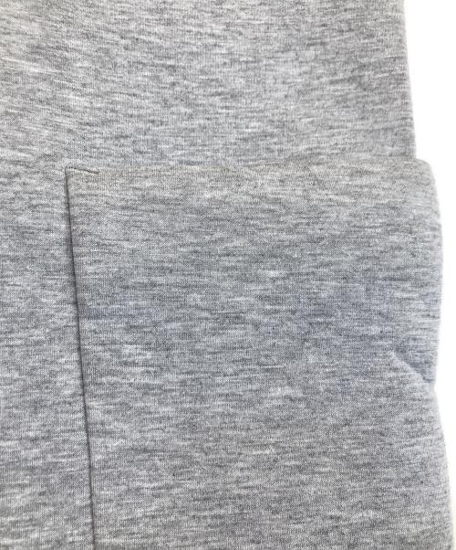 ebure（エブール）ebure (エブール) ノーカラーボンディングコート グレー サイズ:SIZE 36の古着・服飾アイテム