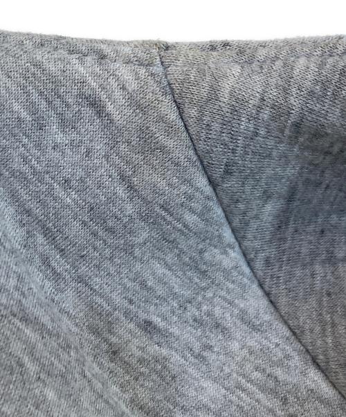 ebure（エブール）ebure (エブール) ノーカラーボンディングコート グレー サイズ:SIZE 36の古着・服飾アイテム