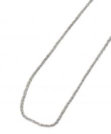 USED（ユーズド）の古着「ツイストシルバーネックレス」