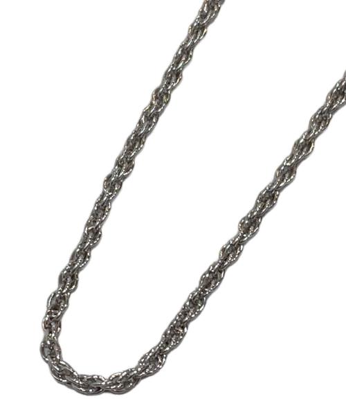 USED（ユーズド）USED (ユーズド) ツイストチェーンシルバーネックレスの古着・服飾アイテム