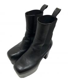 RICK OWENS（リックオウエンス）の古着「KISS BOOTS/キスブーツ」｜ブラック