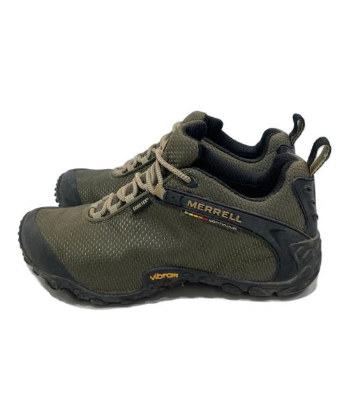 MERRELL（メレル）MERRELL (メレル) カメレオン2 ストーム ゴアテックス カーキ サイズ:US8の古着・服飾アイテム