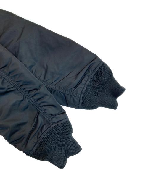 ALPHA（アルファ）ALPHA (アルファ) MA-1ジャケット ブラック サイズ:Ｌの古着・服飾アイテム