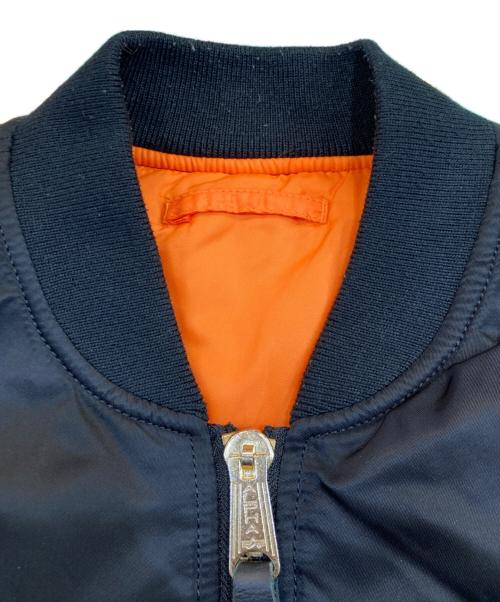 ALPHA（アルファ）ALPHA (アルファ) MA-1ジャケット ブラック サイズ:Ｌの古着・服飾アイテム