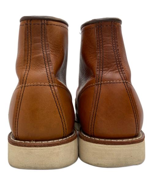 RED WING（レッドウィング）RED WING (レッドウィング) 6-inch Classic Moc/６インチクラシックモック ブラウン サイズ:SIZE 9Dの古着・服飾アイテム