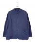 COMOLI（コモリ）の古着「ベタシャン スタンドカラージャケット」｜ネイビー