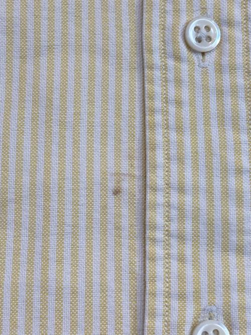 POLO RALPH LAUREN（ポロ・ラルフローレン）POLO RALPH LAUREN (ポロ・ラルフローレン) ボタンダウンシャツ イエロー サイズ:XLの古着・服飾アイテム