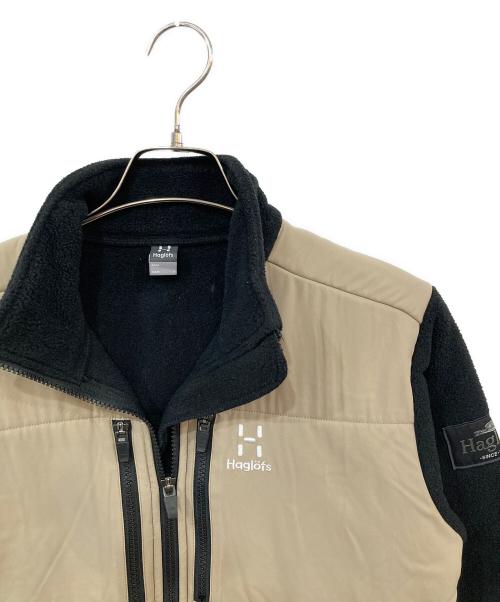 HAGLOFS（ホグロフス）HAGLOFS (ホグロフス) フリースジャケット ベージュ サイズ:Sの古着・服飾アイテム