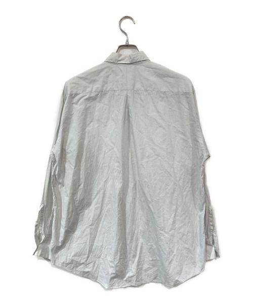 MARKAWARE（マーカウェア）MARKAWARE (マーカウェア) COMFORT FIT SHIRTS SOKTAS ORGANIC COTTON POPLIN/コンフォートフィットシャツソクタスオーガニックコットンポプリン グレー サイズ:SIZE 2の古着・服飾アイテム