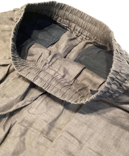 MARKAWARE（マーカウェア）MARKAWARE (マーカウェア) NEW CLASSIC FIT EASY TROUSERS HEMP SHIRTING ブラウン サイズ:3の古着・服飾アイテム
