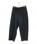 MARKAWAREマーカウェア）の古着「CLASSIC FIT TROUSERS/クラシックフィットトラウザーズ」｜ブラック