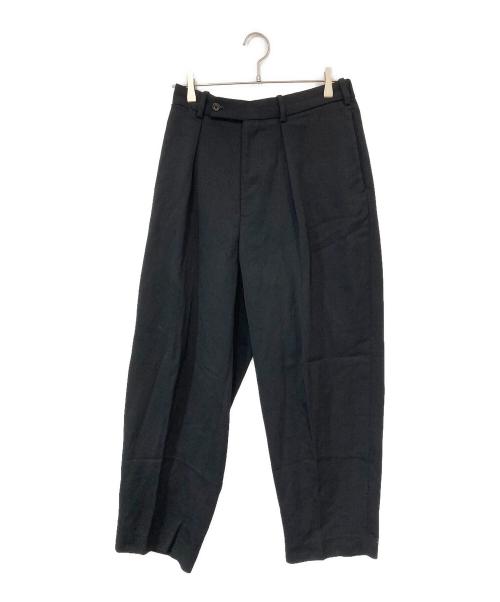 MARKAWARE（マーカウェア）MARKAWARE (マーカウェア) CLASSIC FIT TROUSERS/クラシックフィットトラウザーズ ブラック サイズ:SIZE 3の古着・服飾アイテム