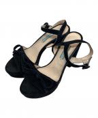 PRADAプラダ）の古着「パンプス」｜ブラック