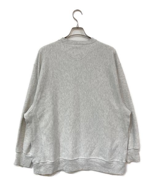 Champion REVERSE WEAVE（チャンピオン リバース ウィーブ）Champion REVERSE WEAVE (チャンピオン リバース ウィーブ) カレッジロゴスウェット グレー サイズ:XLの古着・服飾アイテム