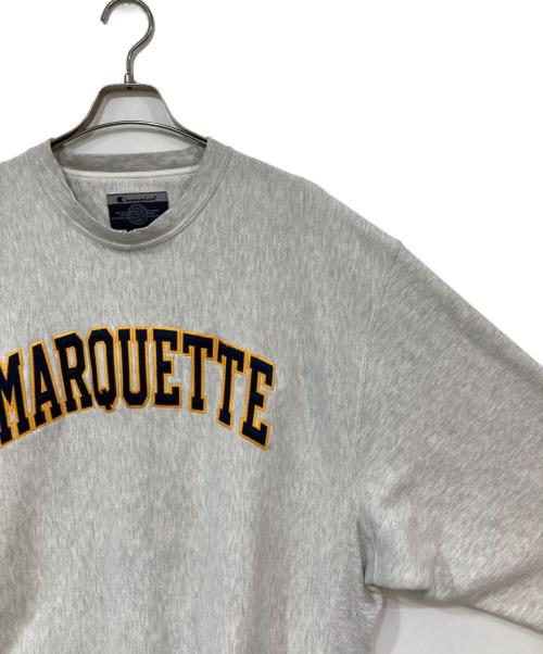 Champion REVERSE WEAVE（チャンピオン リバース ウィーブ）Champion REVERSE WEAVE (チャンピオン リバース ウィーブ) カレッジロゴスウェット グレー サイズ:XLの古着・服飾アイテム