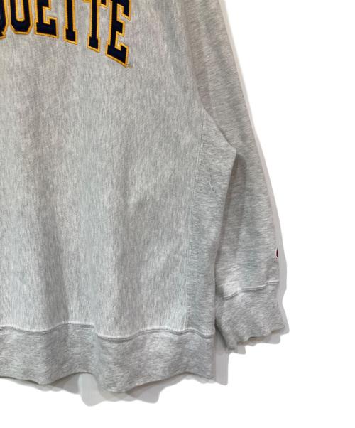 Champion REVERSE WEAVE（チャンピオン リバース ウィーブ）Champion REVERSE WEAVE (チャンピオン リバース ウィーブ) カレッジロゴスウェット グレー サイズ:XLの古着・服飾アイテム