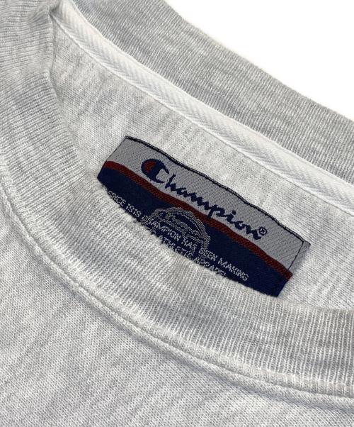 Champion REVERSE WEAVE（チャンピオン リバース ウィーブ）Champion REVERSE WEAVE (チャンピオン リバース ウィーブ) カレッジロゴスウェット グレー サイズ:XLの古着・服飾アイテム