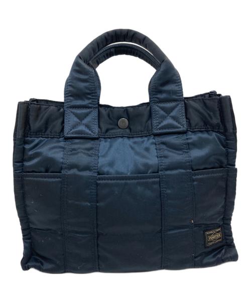 PORTER（ポーター）PORTER (ポーター) ＨＥＡＤハンドバッグ ネイビーの古着・服飾アイテム