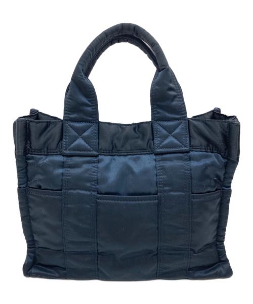 PORTER（ポーター）PORTER (ポーター) ＨＥＡＤハンドバッグ ネイビーの古着・服飾アイテム