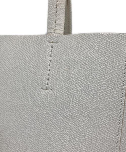 CELINE（セリーヌ）CELINE (セリーヌ) カバスモール 2WAYトートバッグ アイボリー×ブラックの古着・服飾アイテム