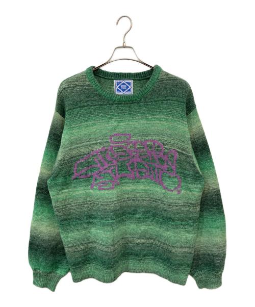 GIDDRA STUDIO（ギドラスタジオ）GIDDRA STUDIO (ギドラスタジオ) オーバーサイズニット グリーン サイズ:FREEの古着・服飾アイテム