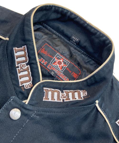 JH DASIGN（ジェイエイチデザイン）JH DASIGN (ジェイエイチデザイン) レーシングジャケット ブラック サイズ:XLの古着・服飾アイテム