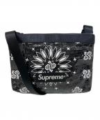 SUPREMEシュプリーム）の古着「Bandana Tarp Side Bag/バンダナタープサイドバッグ」｜ブラック