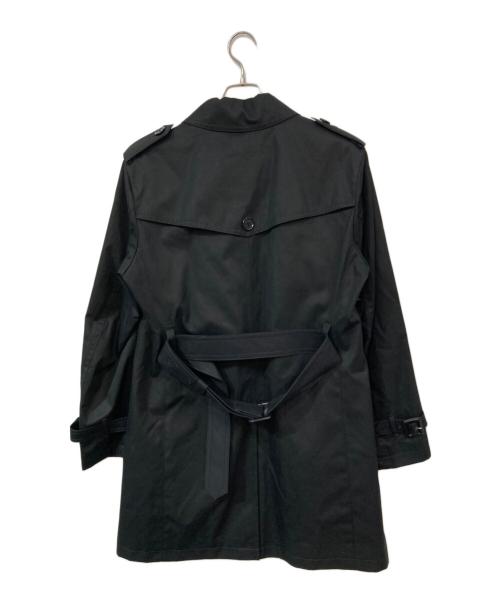 BURBERRY BLACK LABEL（バーバリーブラックレーベル）BURBERRY BLACK LABEL (バーバリーブラックレーベル) ライナー付トレンチコート ブラック サイズ:SIZE Mの古着・服飾アイテム