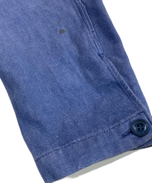 WORKERS（ワーカーズ）WORKERS (ワーカーズ) フレンチコットンワークジャケット ブルー サイズ:54の古着・服飾アイテム