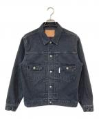 Manual Alphabetマニュアル アルファベット）の古着「SULFURDYES BLKFADED DENIM JKT」｜ブラック