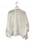 anuans (アニュアンス) フリルデザインシアーブラウス ホワイト サイズ:SIZE Free：5000円