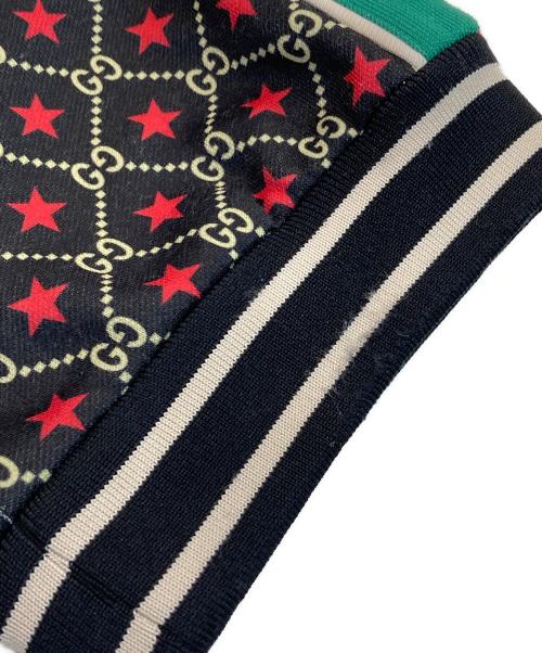 GUCCI（グッチ）GUCCI (グッチ) スター ジャージ トラック パンツ ブラック サイズ:Sの古着・服飾アイテム