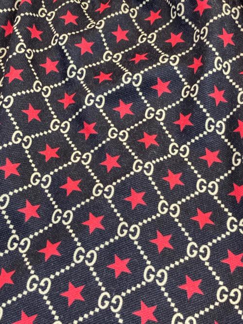 GUCCI（グッチ）GUCCI (グッチ) スター ジャージ トラック パンツ ブラック サイズ:Sの古着・服飾アイテム