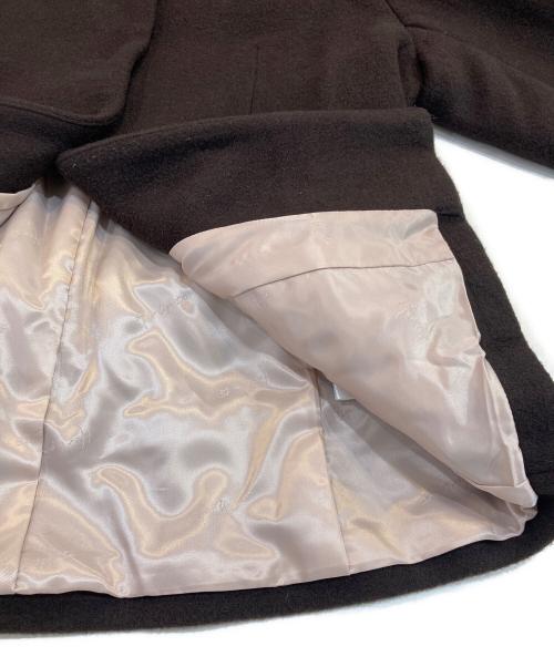 HER LIP TO（ハーリップトゥ）Her lip to (ハーリップトゥ) Viana Wool Short Coat ブラウン サイズ:Sの古着・服飾アイテム