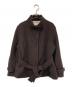 Her lip to（ハーリップトゥ）の古着「Viana Wool Short Coat」｜ブラウン