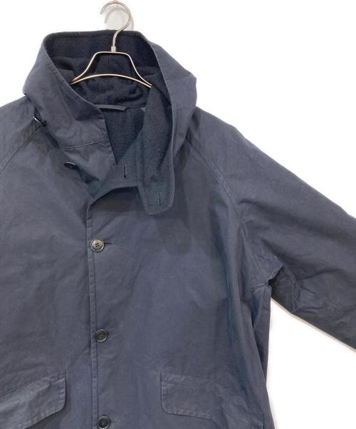 COMOLI（コモリ）COMOLI (コモリ) コットン ベンタイル フーデットコート ネイビー サイズ:2の古着・服飾アイテム