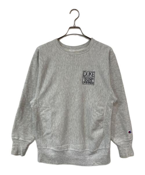 Champion REVERSE WEAVE（チャンピオン リバース ウィーブ）Champion REVERSE WEAVE (チャンピオン リバース ウィーブ) クルーネックスウェット グレー サイズ:Lの古着・服飾アイテム