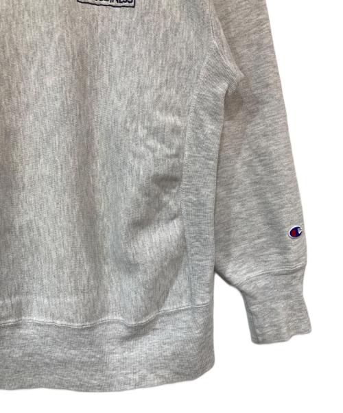 Champion REVERSE WEAVE（チャンピオン リバース ウィーブ）Champion REVERSE WEAVE (チャンピオン リバース ウィーブ) クルーネックスウェット グレー サイズ:Lの古着・服飾アイテム