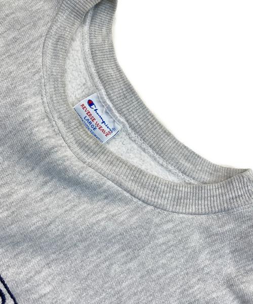 Champion REVERSE WEAVE（チャンピオン リバース ウィーブ）Champion REVERSE WEAVE (チャンピオン リバース ウィーブ) クルーネックスウェット グレー サイズ:Lの古着・服飾アイテム