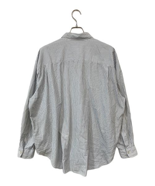 Marvine Pontiak Shirt Makers（マーヴィンポンティアックシャツメイカーズ）Marvine Pontiak Shirt Makers (マーヴィンポンティアックシャツメイカーズ) ストライプシャツ ホワイト サイズ:ONE SIZEの古着・服飾アイテム