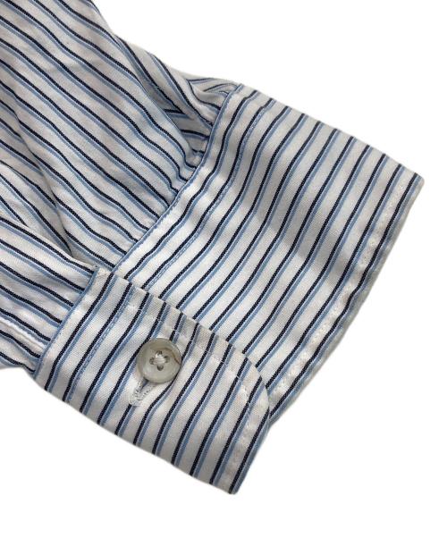 Marvine Pontiak Shirt Makers（マーヴィンポンティアックシャツメイカーズ）Marvine Pontiak Shirt Makers (マーヴィンポンティアックシャツメイカーズ) ストライプシャツ ホワイト サイズ:ONE SIZEの古着・服飾アイテム