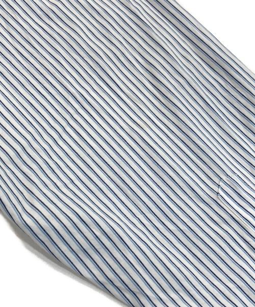 Marvine Pontiak Shirt Makers（マーヴィンポンティアックシャツメイカーズ）Marvine Pontiak Shirt Makers (マーヴィンポンティアックシャツメイカーズ) ストライプシャツ ホワイト サイズ:ONE SIZEの古着・服飾アイテム