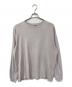 AURALEE（オーラリー）の古着「LUSTER PLAITING L/S TEE」｜ラベンダー