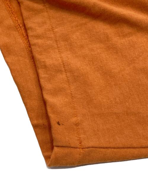 AURALEE（オーラリー）AURALEE (オーラリー) SUPER SOFT WOOL JERSEY MOCK-NECK TEE オレンジ サイズ:5の古着・服飾アイテム