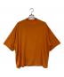 AURALEE（オーラリー）の古着「SUPER SOFT WOOL JERSEY MOCK-NECK TEE」｜オレンジ