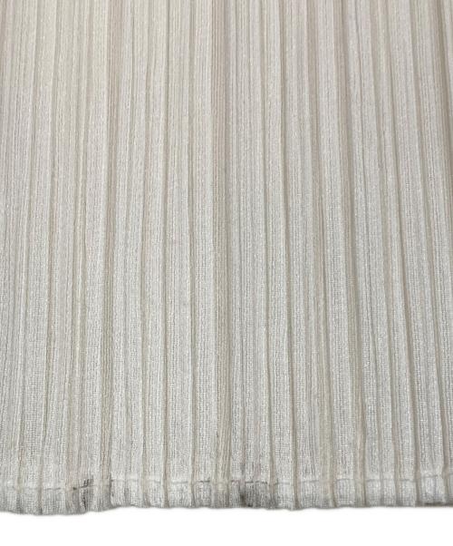 PLEATS PLEASE（プリーツプリーズ）PLEATS PLEASE (プリーツプリーズ) プリーツカットソー ホワイト サイズ:3の古着・服飾アイテム