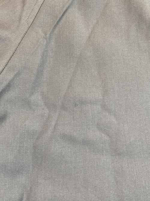 Burberry's（バーバリー）Burberry's (バーバリーズ) シルク混ステンカラーコート グレー サイズ:90-165の古着・服飾アイテム